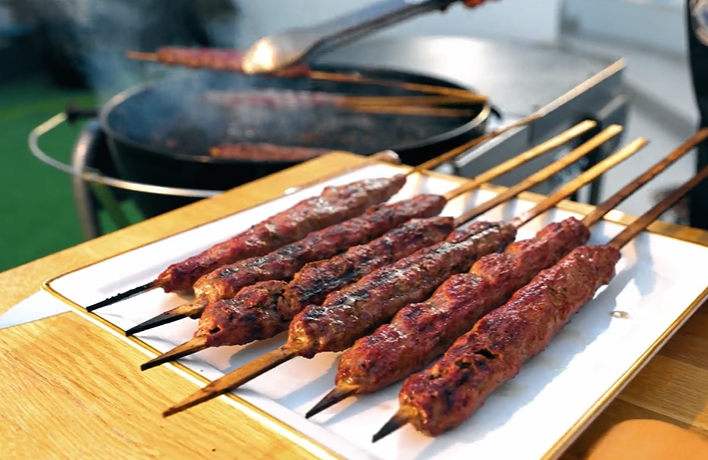 Australian beef and lamb kofta skewers