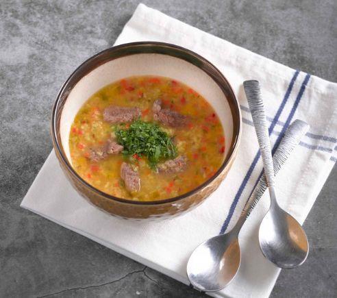 One-pot Australian lamb lentil soup