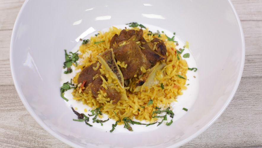 Pressure Cooker Lamb Biryani