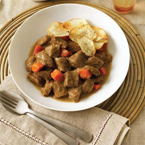 Beef, potato & tomato curry