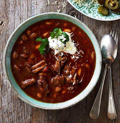 Oxtail chilli bowl