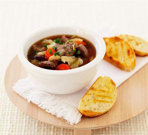 Lamb and bean soup