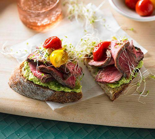 Wholemeal sourdough bruschetta