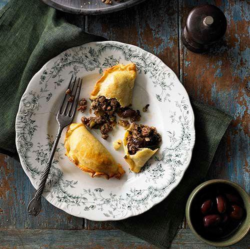 Beef and olive empanadas