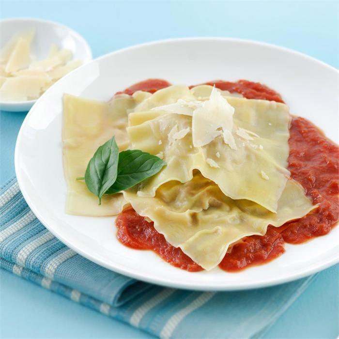 Beef ravioli