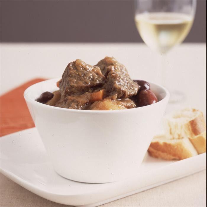 Beef and olive casserole