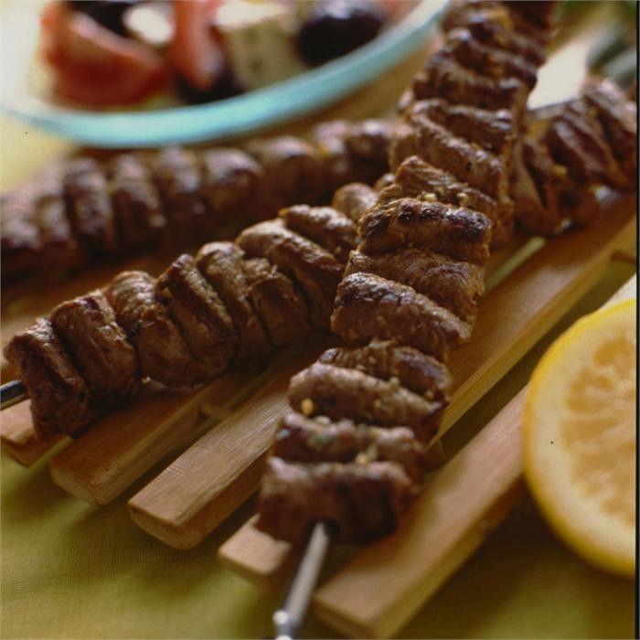 Lamb souvlaki