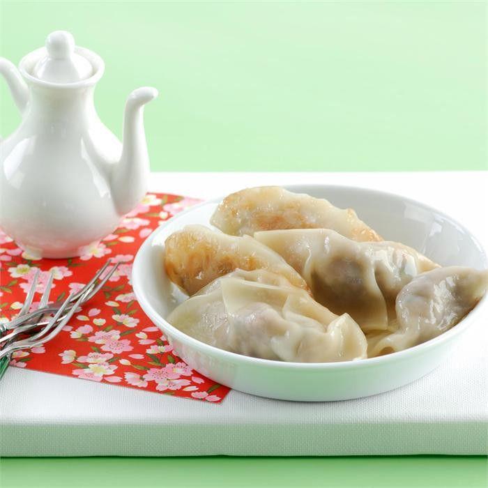 Beef pot stickers