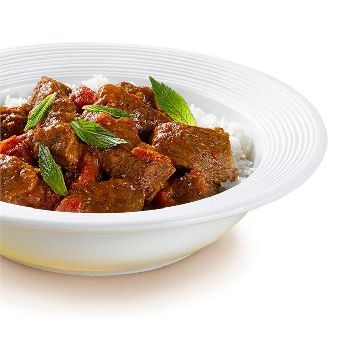Indian style beef rogan josh curry