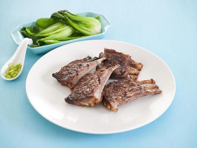 Sticky Asian lamb ribs