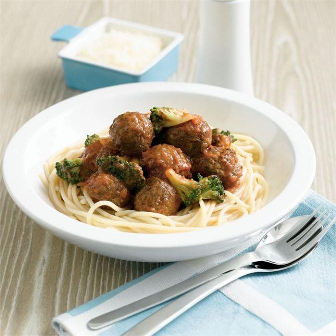 Spaghetti & meatballs