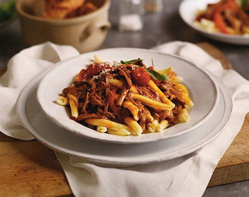 Slow cooked beef ragu