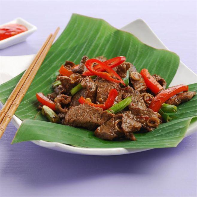 Lemongrass beef