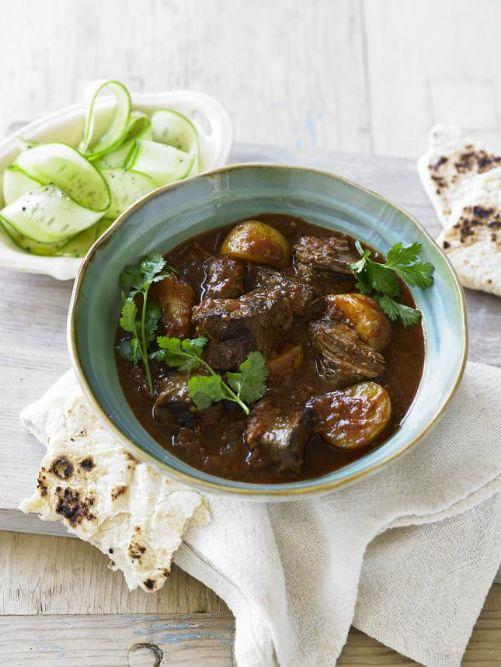 Spicy south Indian lamb and potato curry