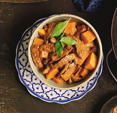 Beef and pumpkin curry