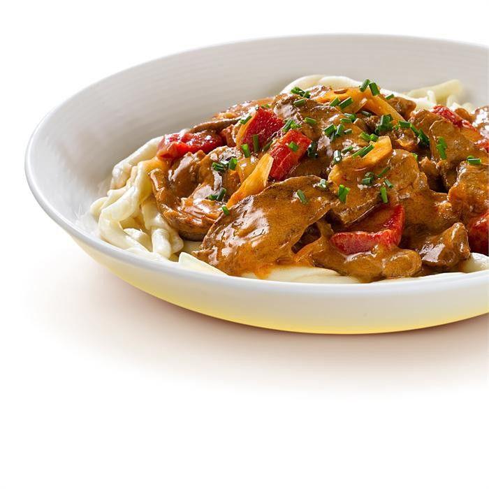 Quick and easy beef goulash